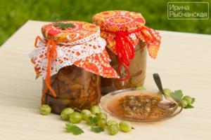 Gooseberry jam - recipes from simple to classic royal